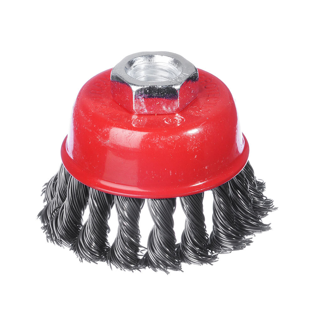 Щётка металл. для УШМ 65мм/М14 кручёная (чашка) М5 (65665м)