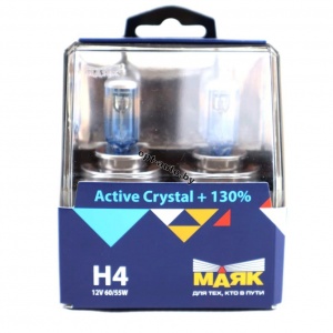   ACTIVE    4 12V 60/55W P43t Crystal +130% (72420AC+130)