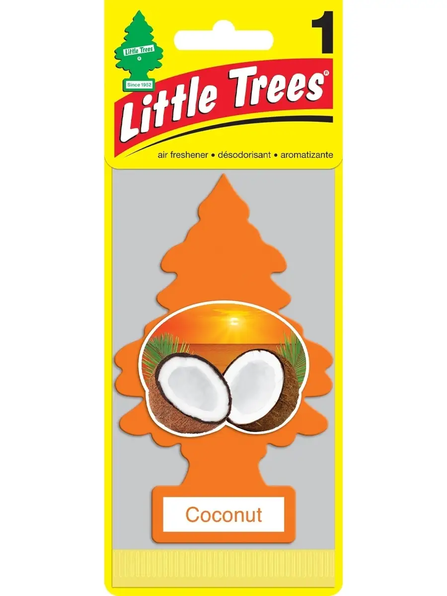Ароматизатор Елочка Little Trees "Кокос"