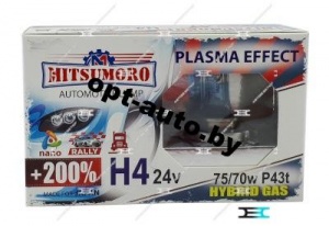  MITSUMORO 4  24v 70/75wP43t +200% plasma effect  2 . ()