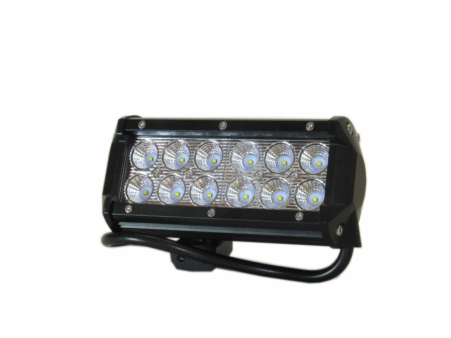 Противотуманная фара светодиод. "М5" 12 Cree smd 36 Вт, 10-30 В, дл.167мм (122436)