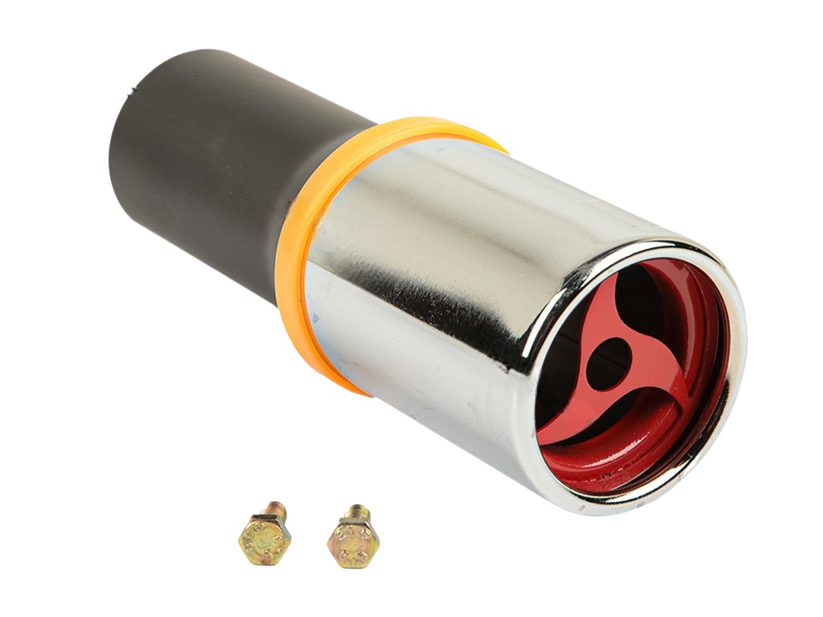 Насадка на глушитель № 505 Haktan HT хром D=38-48 болты (46056)