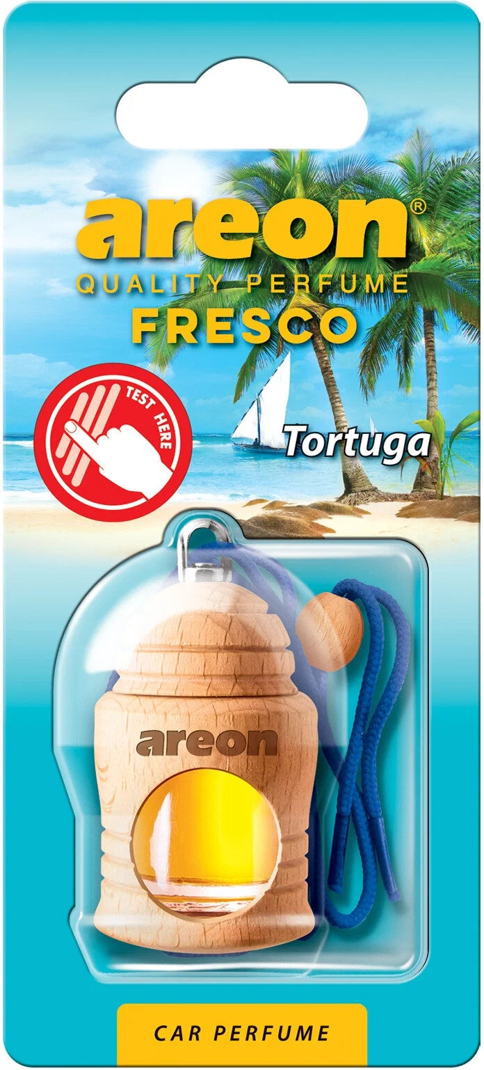 Ароматизатор дер. бутылка AREON FRESCO Тортуга