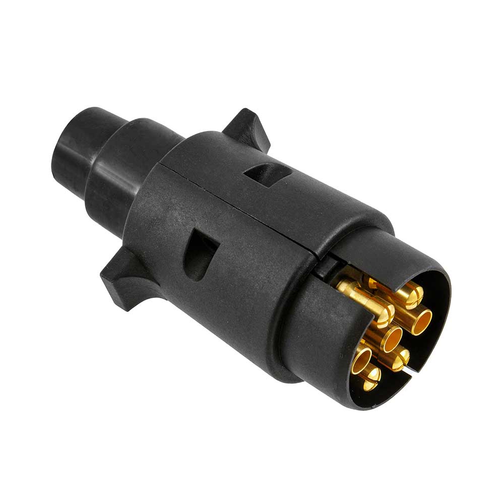 Разъем прицепа Вилка прицепа 7PIN пластиковая Artway KTC004F