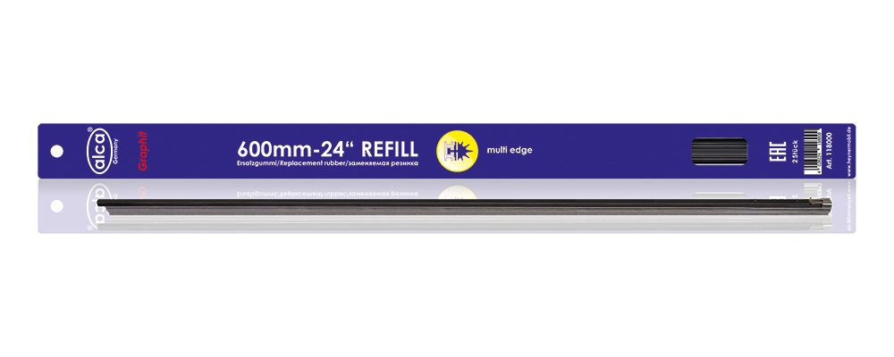 Резинки 119 ALCA Single Edge 24/ 60 см блистер (2шт)