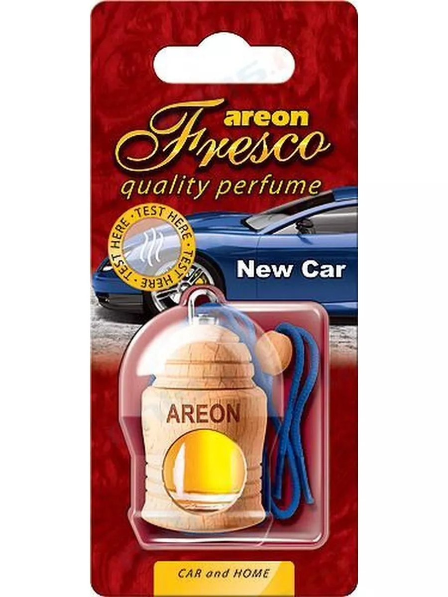 Ароматизатор дер. бутылка AREON FRESCO Новая машина