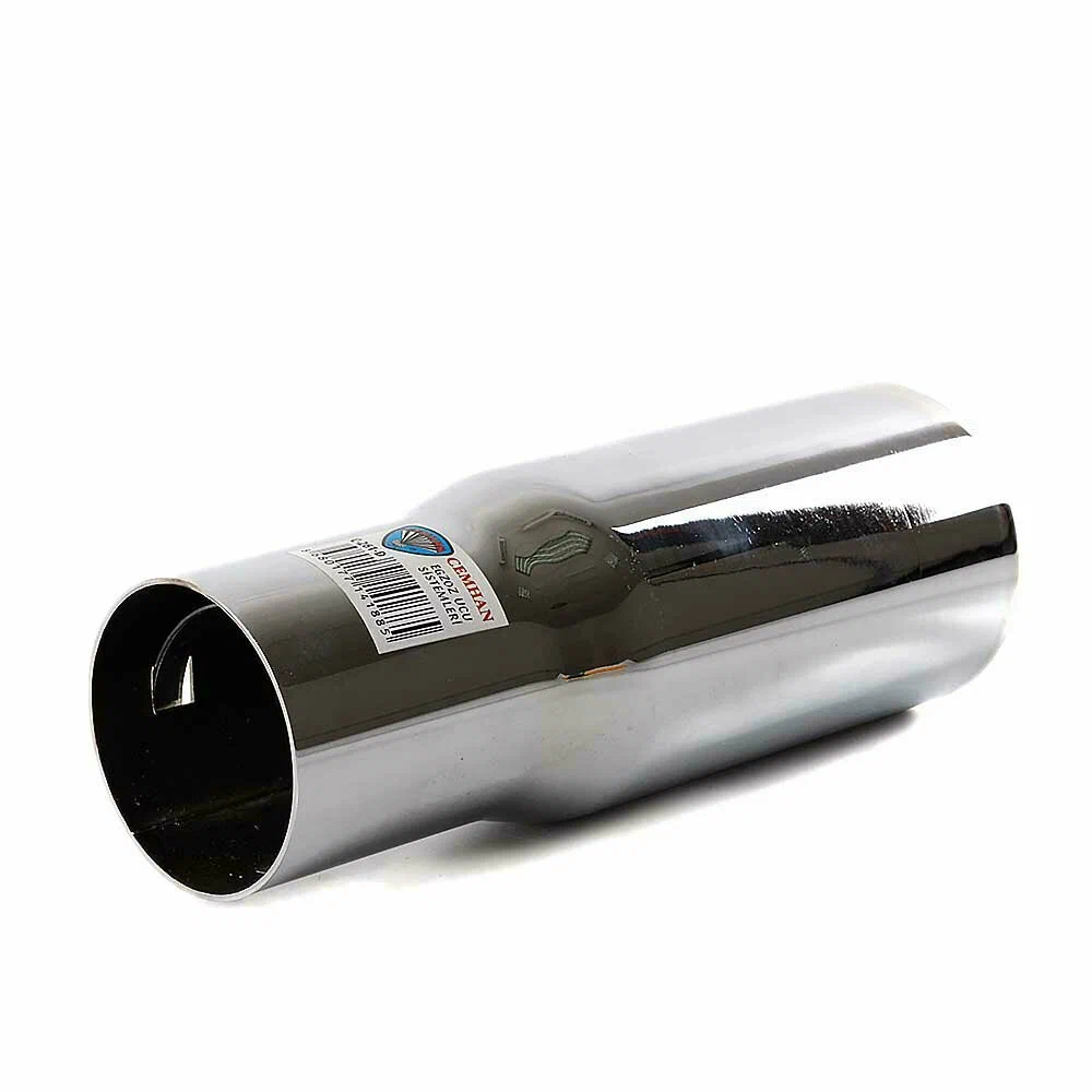 Насадка на глушитель № 261 хром D=44-73 хомут (29377)