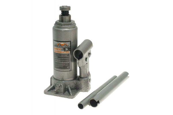 Домкрат гидравлический  3т h=180-350мм АВТОСТОП (AJ-003) 