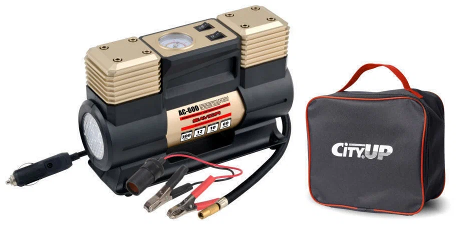 Компрессор 2-ух цилиндр. City Up АС-600 Savior