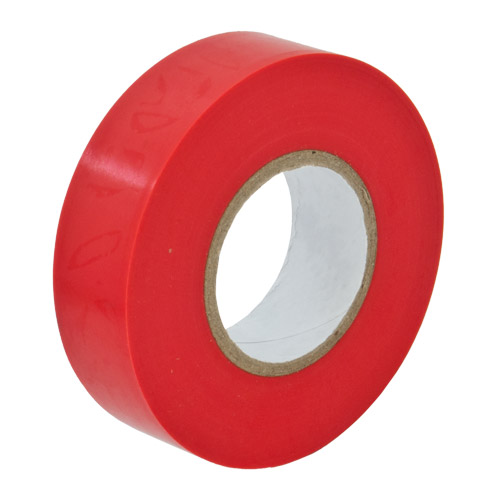 Изолента MEGAPOWER 18 мм 20 м красная PT-1820 RED