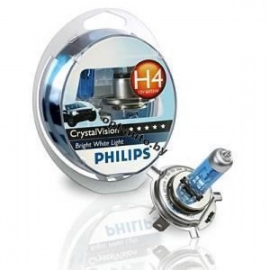  Philips  4 12v60/55w CrystalVision  2 .