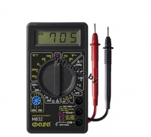 Мультитестер Calibr 832 цифровой мультиметр с прозвоном