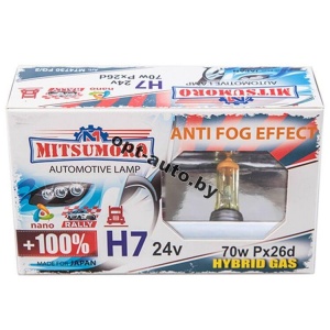  MITSUMORO 7  24v 70wPx26d +100% anti fog effect  2 . ()