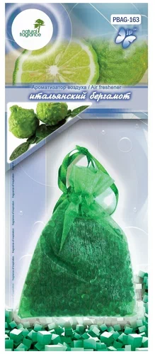Ароматизатор мешок "Мешочек свежести" Итальянский бергамот (20 гр.) PBAG-163