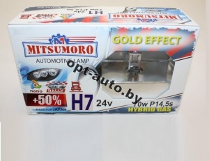  MITSUMORO 7  24v 70wPx26d +50% gold effect  2 . ()