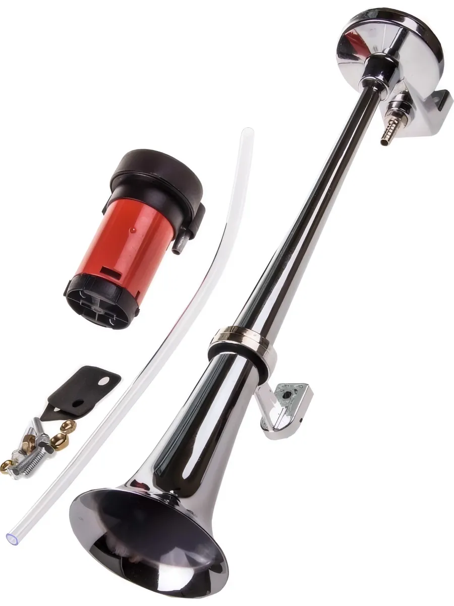 Сигнал звуковой (1 рожок+компрес) 12В 1019 ST