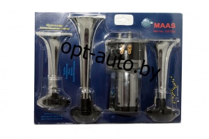 Сигнал звуковой (3 рожка+компрес) ST-1015C 