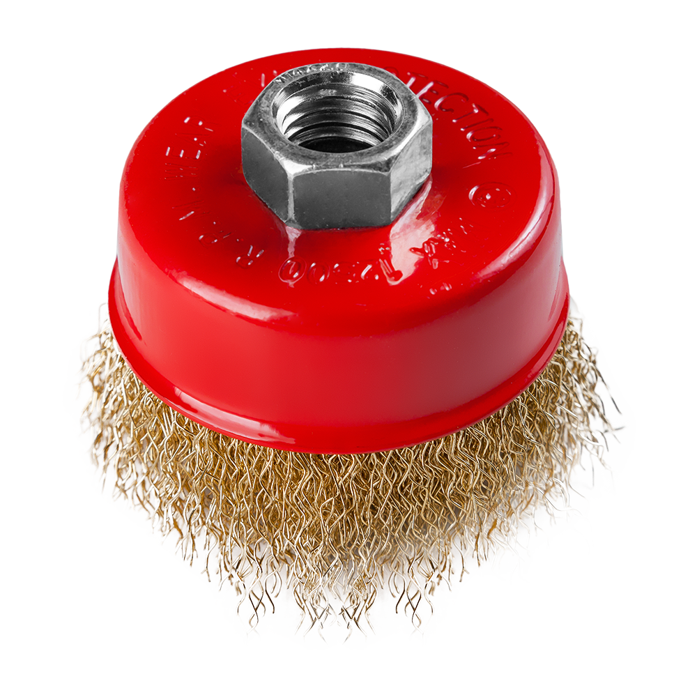 Щётка металл. для УШМ 65мм/М14 (чашка/проволока) М5 (65565м)