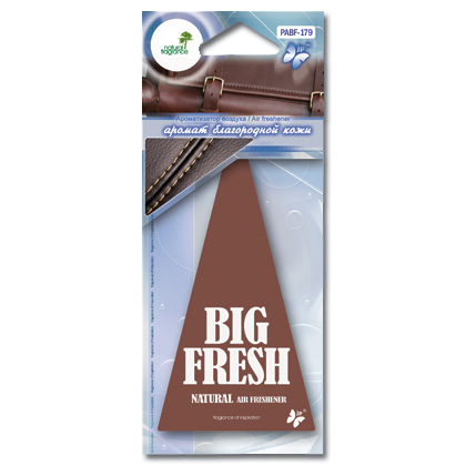 Ароматизатор сухой "BIG FRESH" аромат благородной кожи (PABF-179)