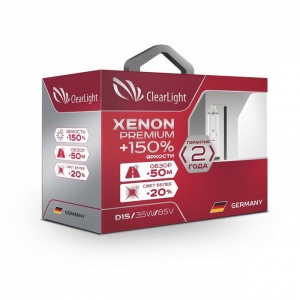   Clearlight Xenon Premium+150% D1S (2 )