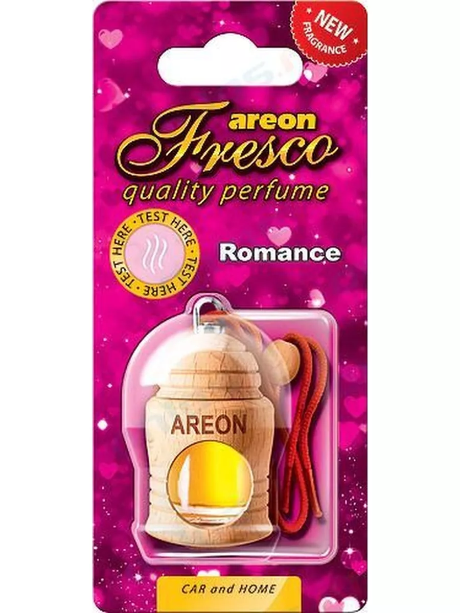 Ароматизатор дер. бутылка AREON FRESCO Романтика