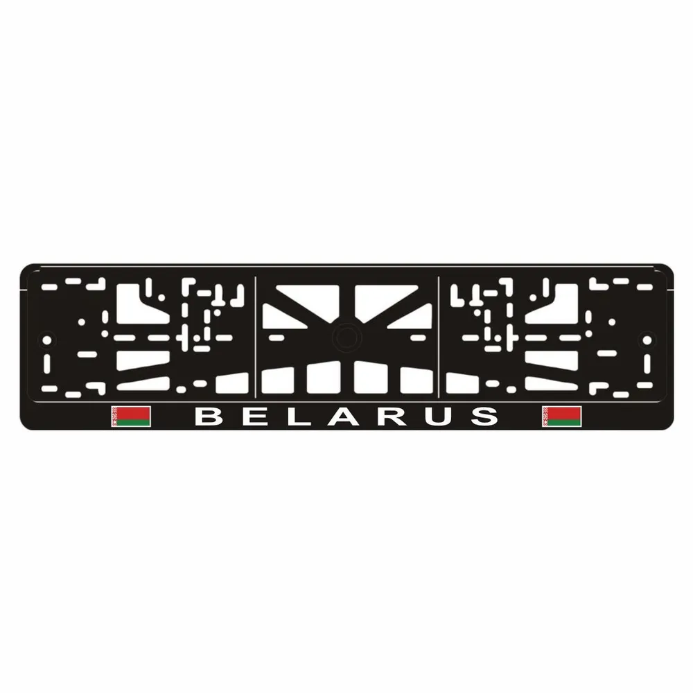 Рамка на защелке BELARUS флаг 