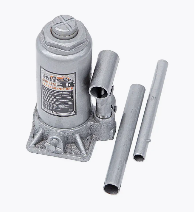 Домкрат гидравлический  5т h=190-355мм АВТОСТОП (AJ-005)