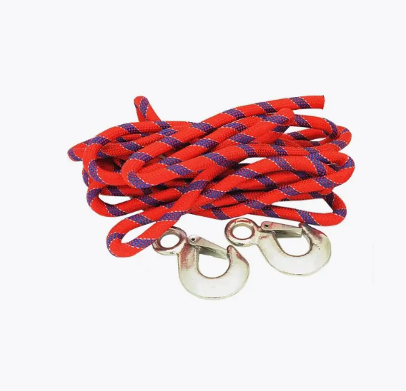 Трос буксировочный альпийский шнур 2 крюка 3,5 т - 4,8м АВТОСТОП в чехле (AB-3.5ШЧ)