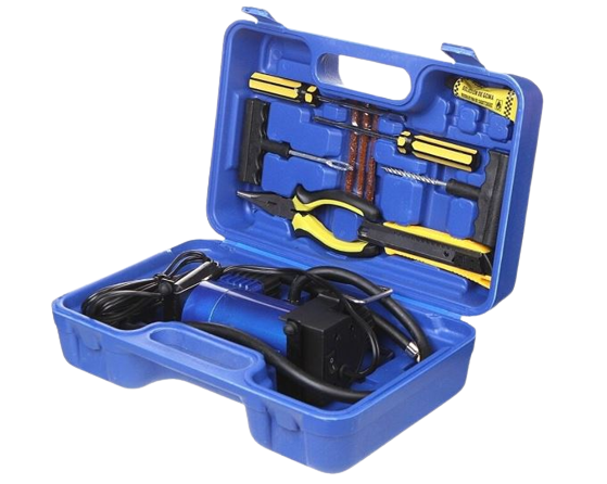 Компрессор МАЯКАВТО™ АС 575ма в кейсе с набором инструментов