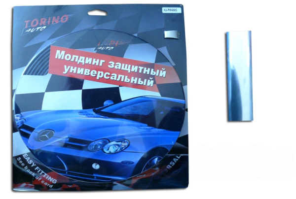 Молдинги на кузов а/м HJ-PM780-3 хром 1,8см*8м