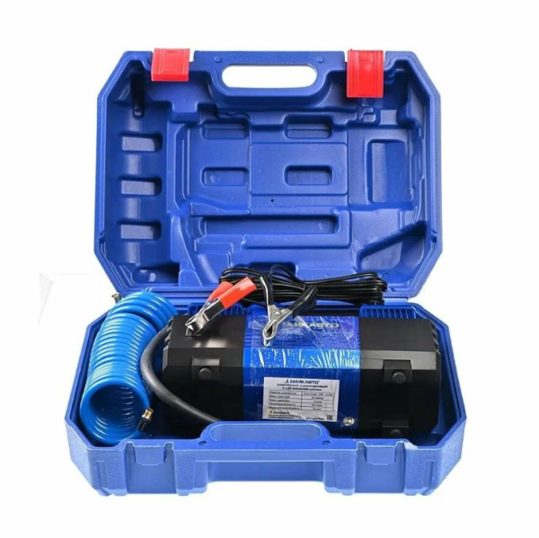 Компрессор 2-ух цилиндр. МАЯКАВТО™ АС 615ма, усиленный, с LED фонарем, в кейсе