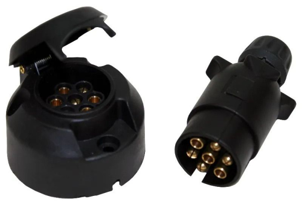 Разъем прицепа пластмассовый (блистер) М5 (12781м)