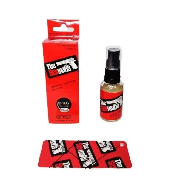 Ароматизатор елка + спрей 30мл Contex THE SEX MAFIA