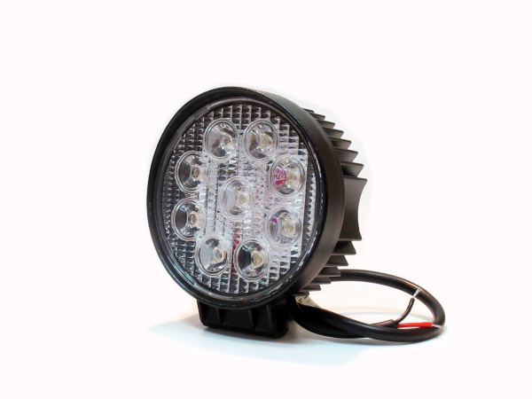 Противотуманная фара светодиод. "М5" 9 Cree smd 27Вт, 10-30 В, кругл. 110мм (122427)