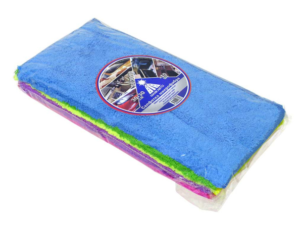 Салфетка Микрофибра 30*30 (1уп.-10шт) МАЯКАВТО™ (303010)