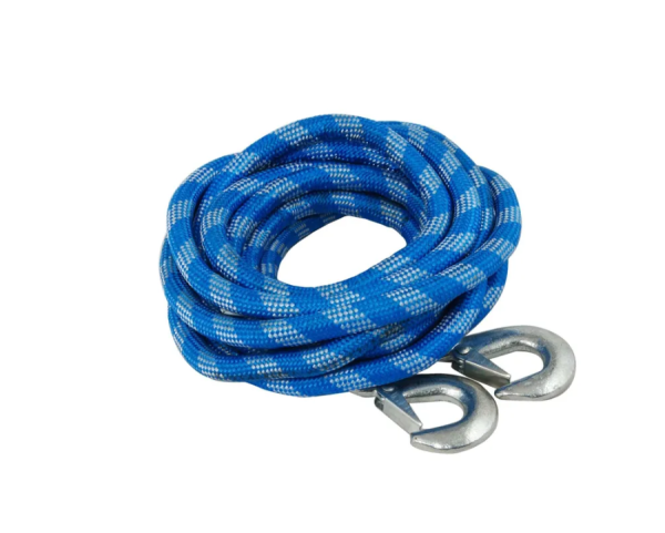 Трос буксировочный альпийский шнур 2 крюка 5 т - 4,8м АВТОСТОП (AB-5Ш) 