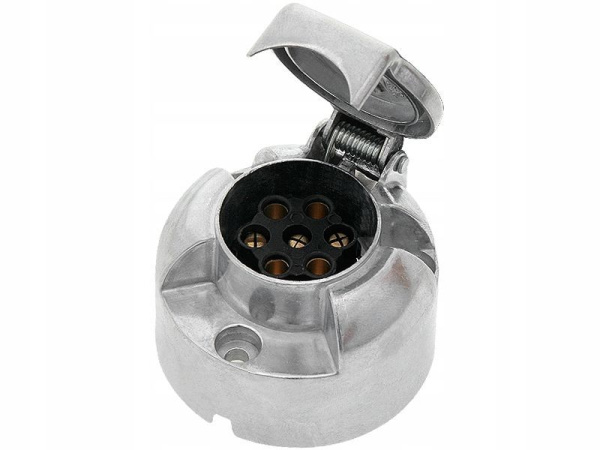 Разъем прицепа розетка 7pin силумин Artway KTC002F