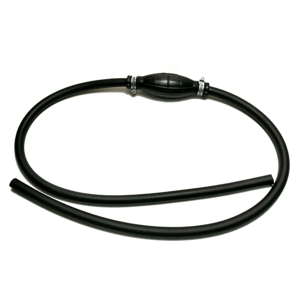 Шланг груша для перекачки топлива силикон черный