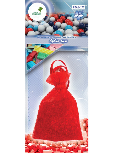 Ароматизатор мешок "Мешочек свежести" Бубль гум (20 гр.) PBAG-177