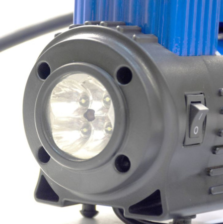 Компрессор 2-ух цилиндр. МАЯКАВТО™ АС 615ма, усиленный, с LED фонарем, в кейсе