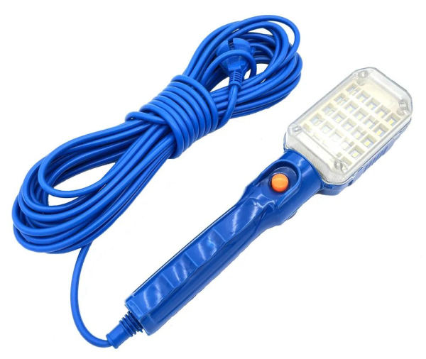 Переносная лампа LED с магнитом 20 метров 220v M5 (22021)