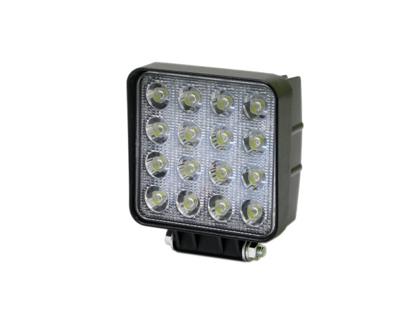 Противотуманная фара светодиод. "М5" 16 Cree smd 48 Вт, 10-30 В, квадратн.,дл.105мм (12248)