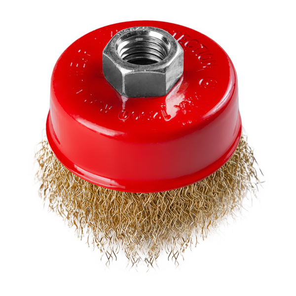 Щётка металл. для УШМ 65мм/М14 (чашка/проволока) М5 (65565м)