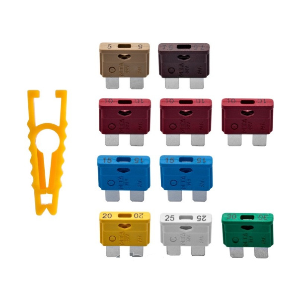 Предохранитель МАЯК фл. цинк УЛЬТРА (к-т бл.10шт.с пинц) (APF-194B-BL)