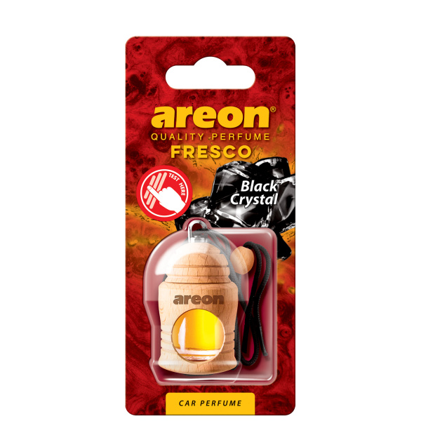 Ароматизатор дер. бутылка AREON FRESCO Черный кристал