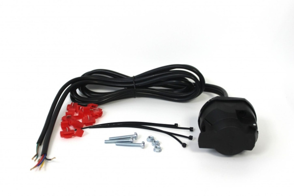 Разъем прицепа+электр. унив. Artway EU-100; 1.9м, 7-контактная 075