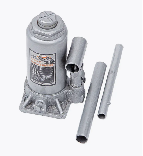 Домкрат гидравлический  5т h=190-355мм АВТОСТОП (AJ-005)