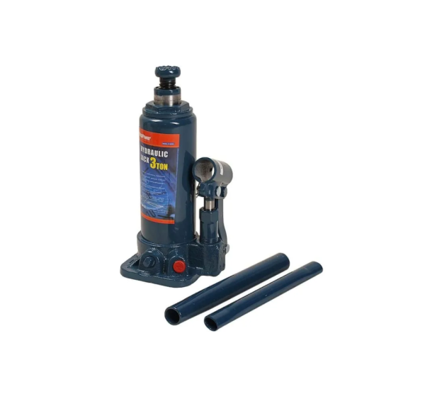 Домкрат гидравлический  3т h=194-372мм MEGAPOWER (M-90304) с клапаном