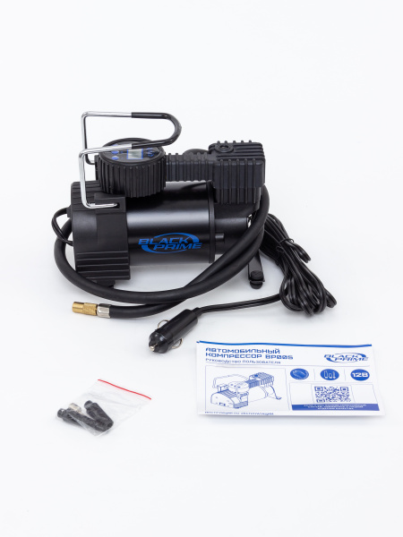 Компрессор Black Prime BP005 в кейсе, цифр. дисплеем, автостоп