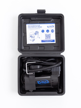 Компрессор Black Prime BP005 в кейсе, цифр. дисплеем, автостоп